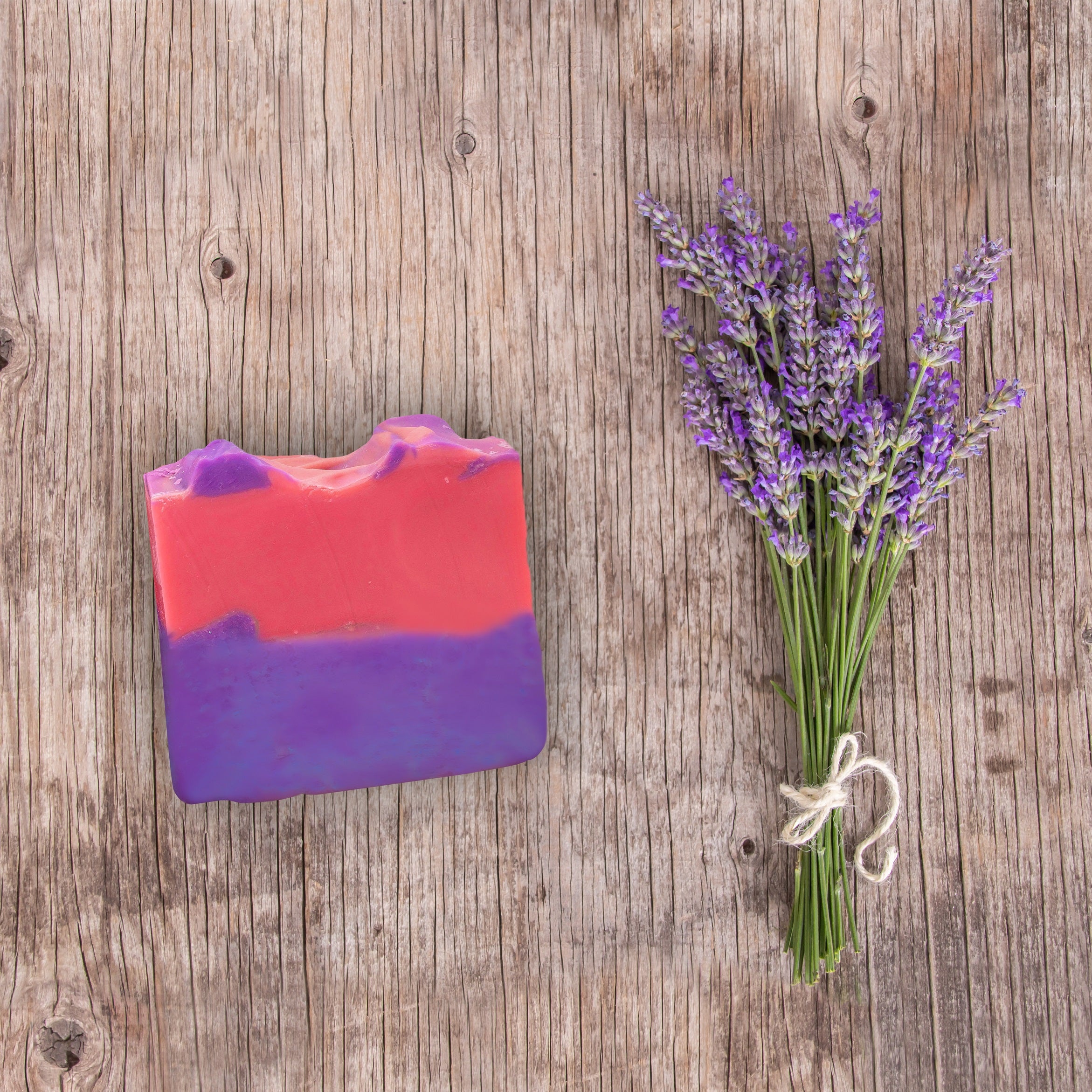 All Natural Hemp Oil & Lavender Soap Bar with Ecofriendly and Biodegradable Packaging (6 oz.)